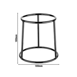 Buffetständer - MULTI ROUND - Metall - Rund - Höhe: 180mm