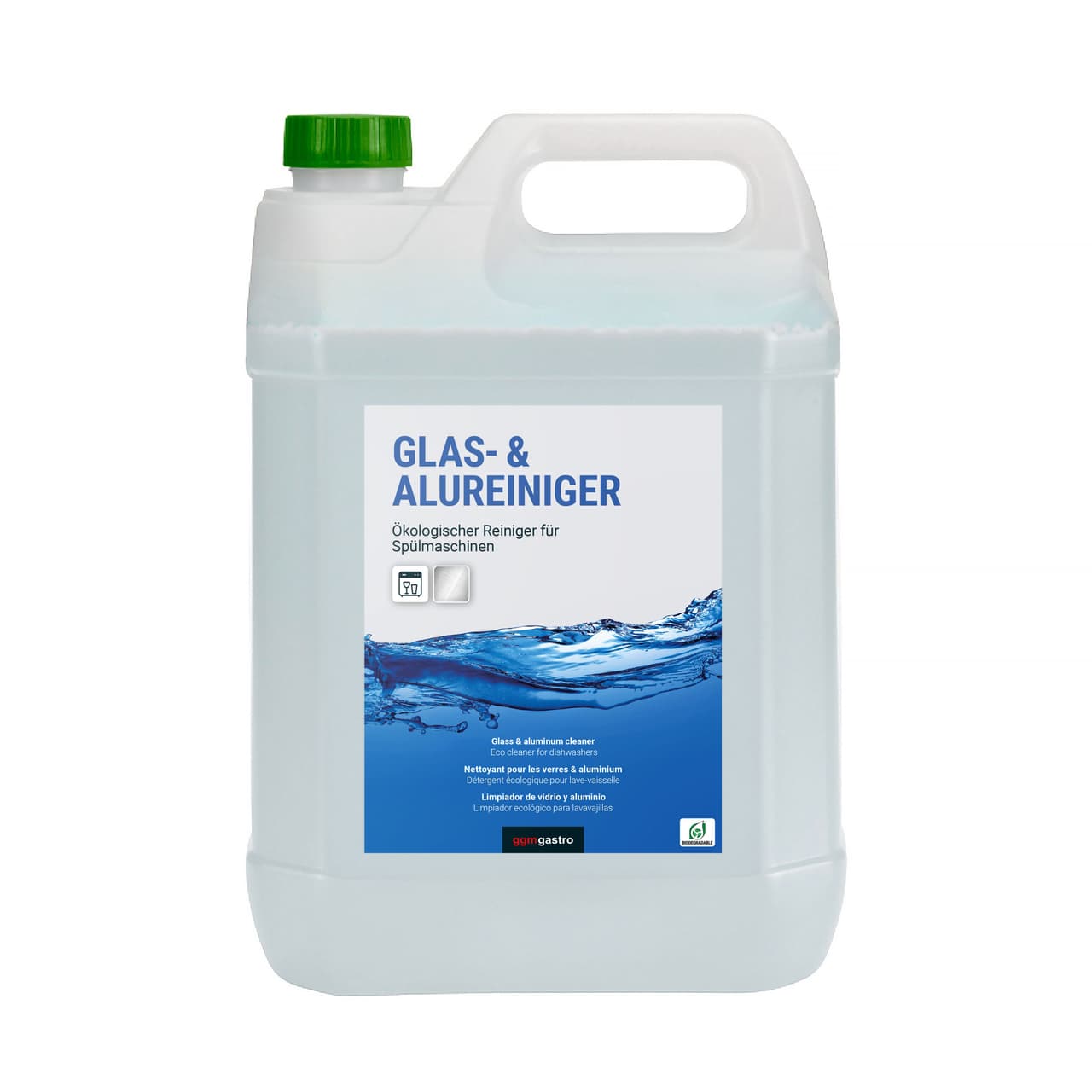 (2 Stück) Glas- & Alureiniger für Spülmaschinen á 5 Liter - Ökologisch