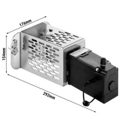 Pastaschneider - passend für elektrische Nudelmaschine NMSM4