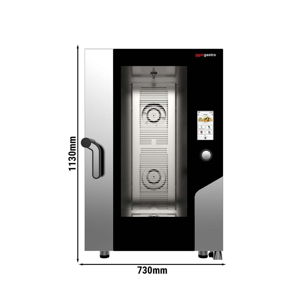 Kombidämpfer - Touch - 11x GN 1/1 - inkl. Waschsystem & Temperaturfühler