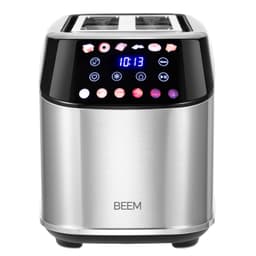 BEEM | Toaster - 1,4 kW - 2 separat steuerbare Toastfächer - inkl. Brötchenaufsatz