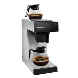 Filterkaffeemaschine - 1,7 Liter - 2 kW - mit 2 Warmhalteplatten - inkl. Glaskanne