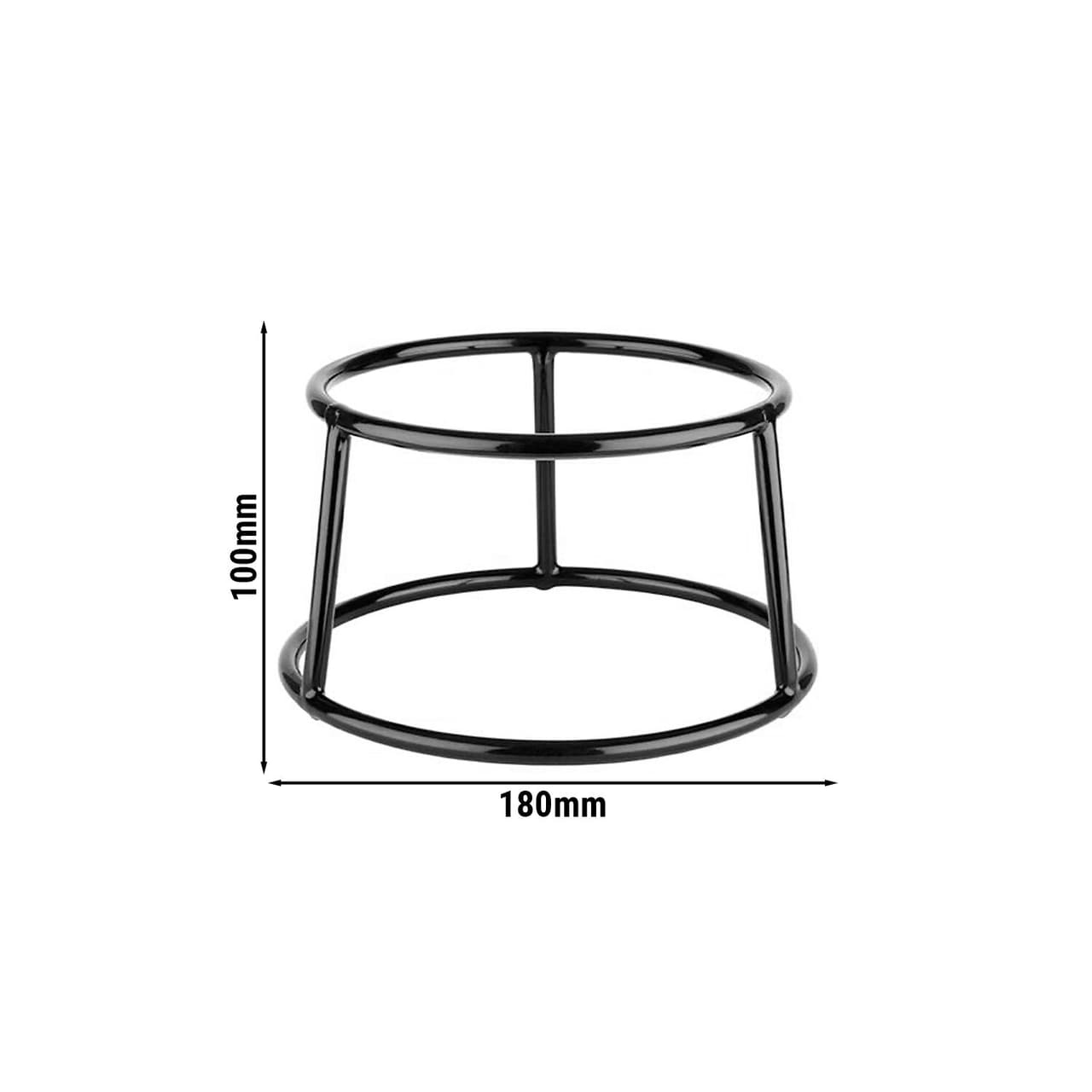 Buffetständer - MULTI ROUND - Metall - Rund - Höhe: 100mm