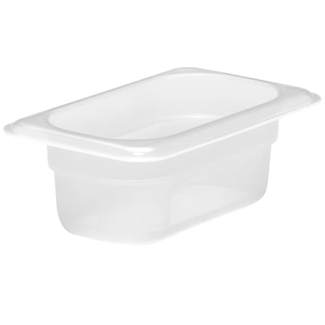 (6 Stück) CAMBRO | CAMWEAR® -  Polypropylen GN 1/9 Behälter - milchig - Tiefe: 65mm