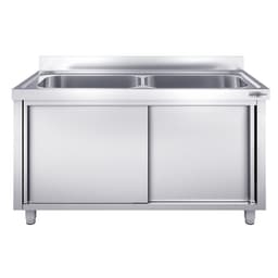 Topfspülschrank - 2000x600mm - mit 2 Becken