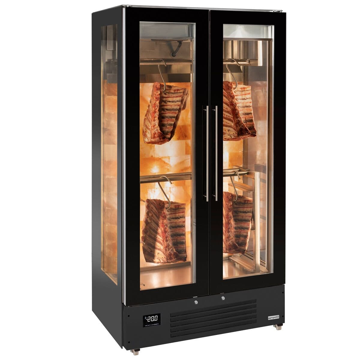 Dry Aging Fleischreifeschrank - 1000x690mm - mit 2 Glastüren