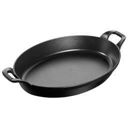 STAUB | SPECIALITIES - Ofenform - oval - 320mm - Gusseisen - Schwarz