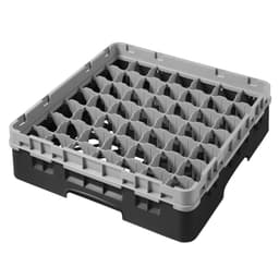 CAMBRO | CAMRACK® - Gläserspülkorb 1/1 - 49 Fächer - mit 1 Extender - 500x500mm - Schwarz