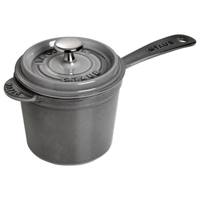 STAUB | SPECIALITIES - Stieltopf - Ø 180mm - Gusseisen - Graphit-Grau