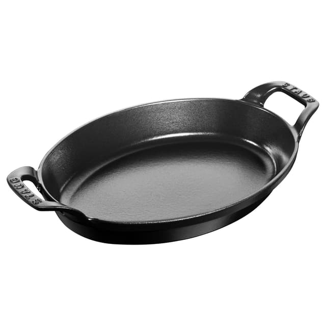 STAUB | SPECIALITIES - Ofenform - oval - 280mm - Gusseisen - Schwarz