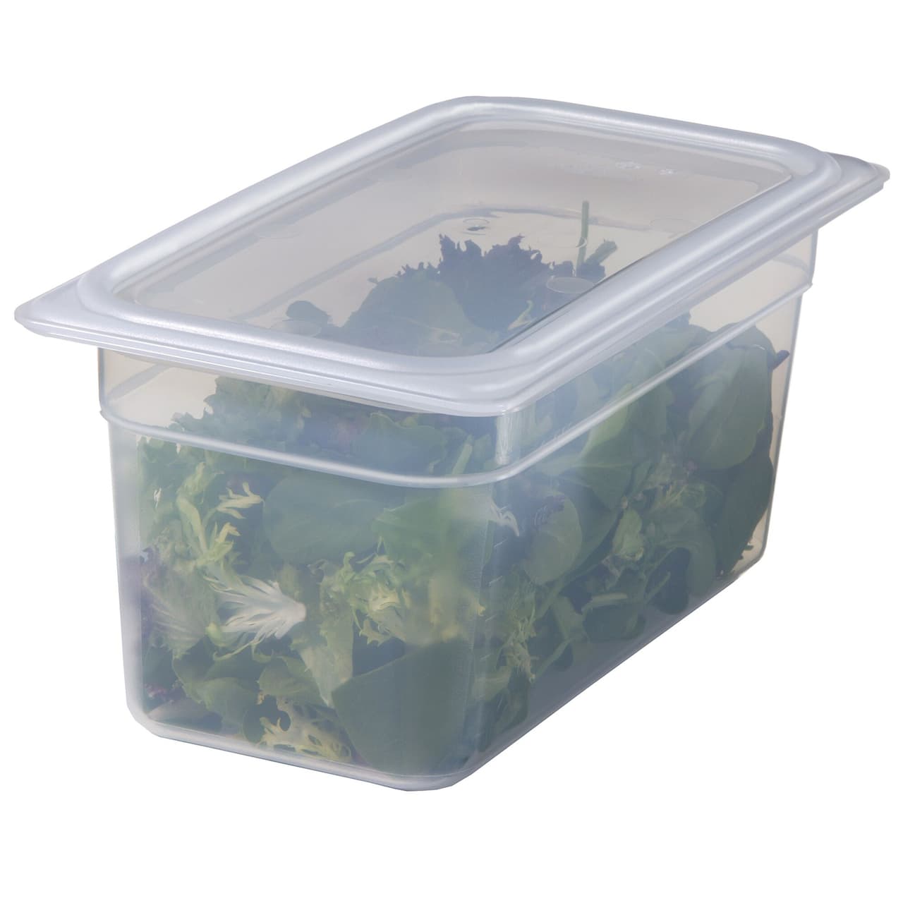 (6 Stück) CAMBRO | CAMWEAR® -  Polypropylen GN 1/4 Behälter - milchig - Tiefe: 100mm