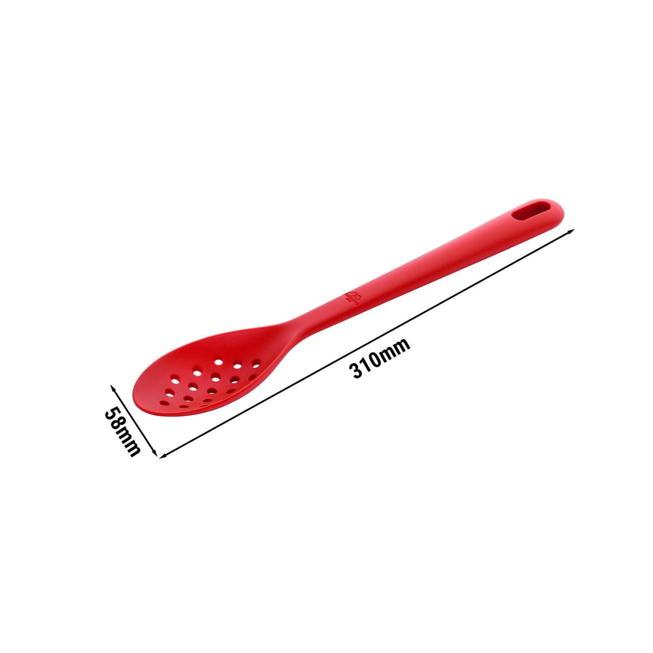 BALLARINI | ROSSO - Schaumlöffel - 310mm - Silikon - Rot