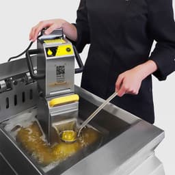 VITO | Tragbarer Frittierölfilter - 100 Liter/Minute - für ab 20 Liter Fritteusen