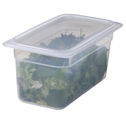 (6 Stück) CAMBRO | CAMWEAR® -  Polypropylen GN 1/3 Behälter - milchig - Tiefe: 150mm