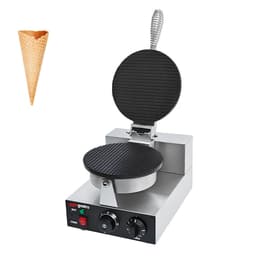 Waffeleisen - Einzeln - 1,3 kW - für Eishörnchen - Ø 190mm