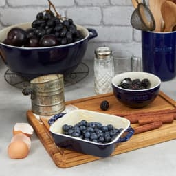 STAUB | CERAMIQUE - Auflaufform - 140x110mm - Keramik - Dunkelblau