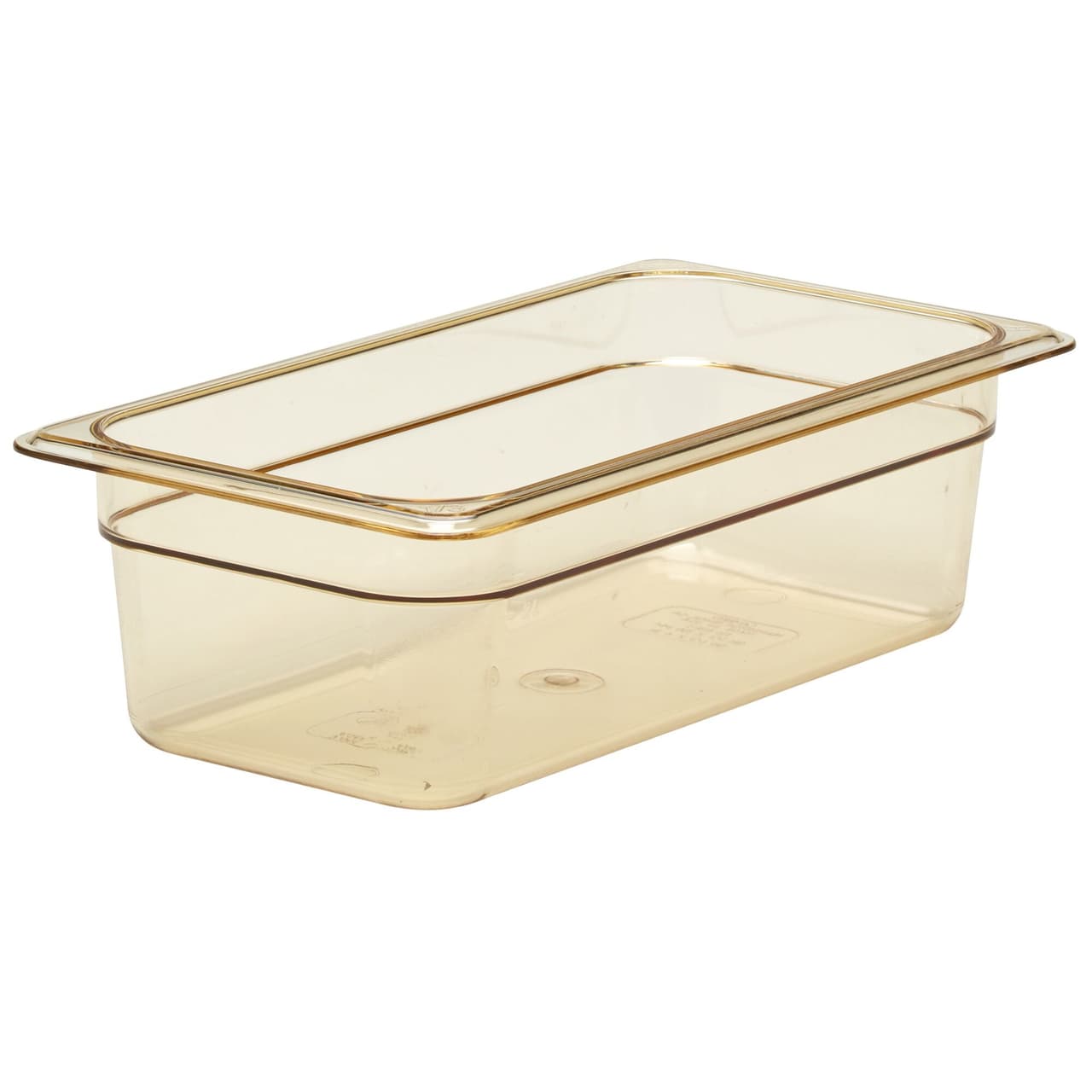 (6 Stück) CAMBRO | H-PAN™ -  Hitzebeständige GN 1/3 Behälter - Bernstein - Tiefe: 100mm