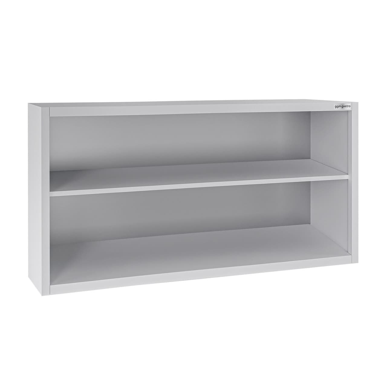 Edelstahl Wandhängeschrank ECO - 1800x400mm - ohne Schiebetür 800mm hoch