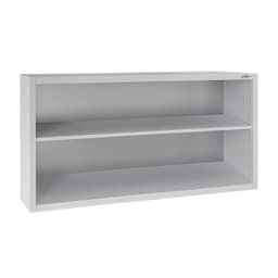 Edelstahl Wandhängeschrank ECO - 1800x400mm - ohne Schiebetür 800mm hoch