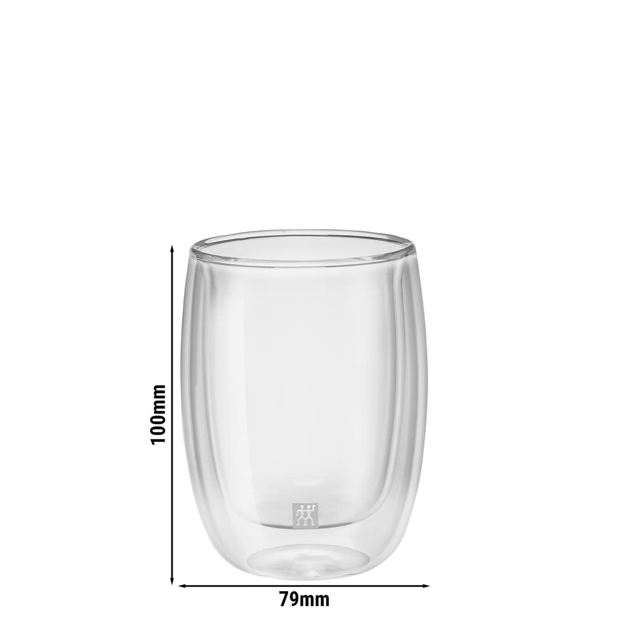 ZWILLING | SORRENTO - Doppelwandiges Kaffeeglas - 200 ml - 2-tlg