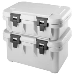 CAMBRO | ULTRA CAMTAINERS® - Thermobehälter 23,2 Liter - für 1x GN 1/1 - Grau gesprenkelt