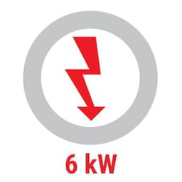 Induktionskochfeld - 6 kW - 2 Kochfelder