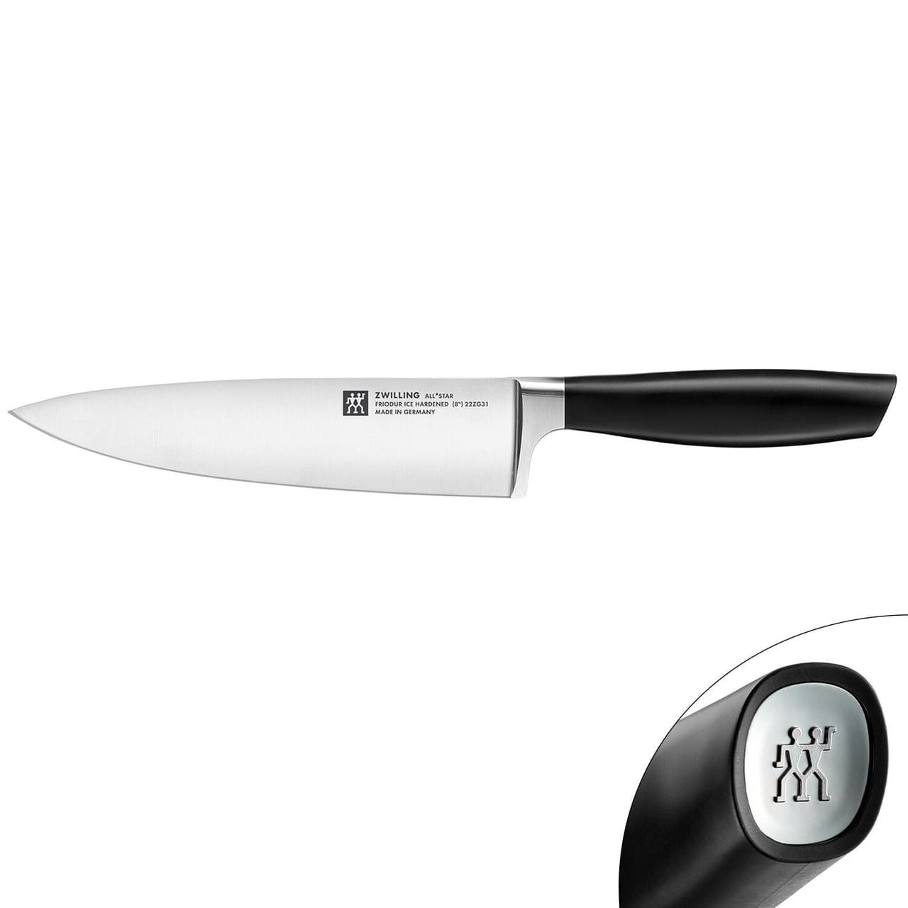 ZWILLING | ALL * STAR - Kochmesser - Klinge: 200mm - Silber