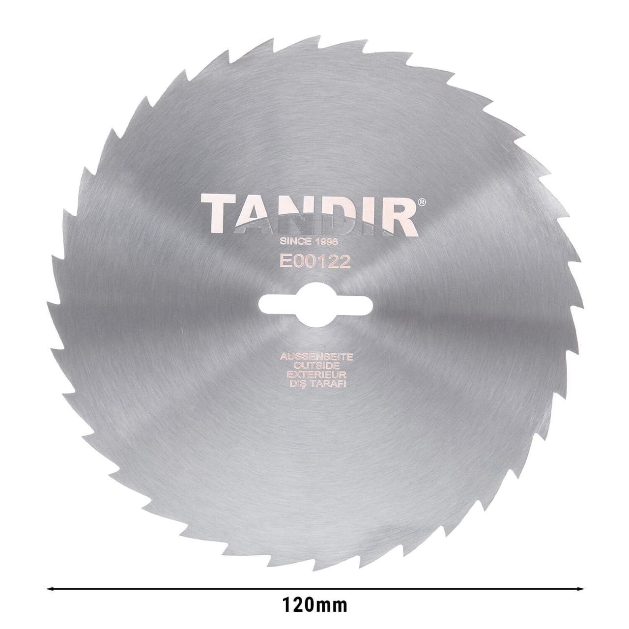 TANDIR® | Schneidemesser - Ø120mm - gezahnt