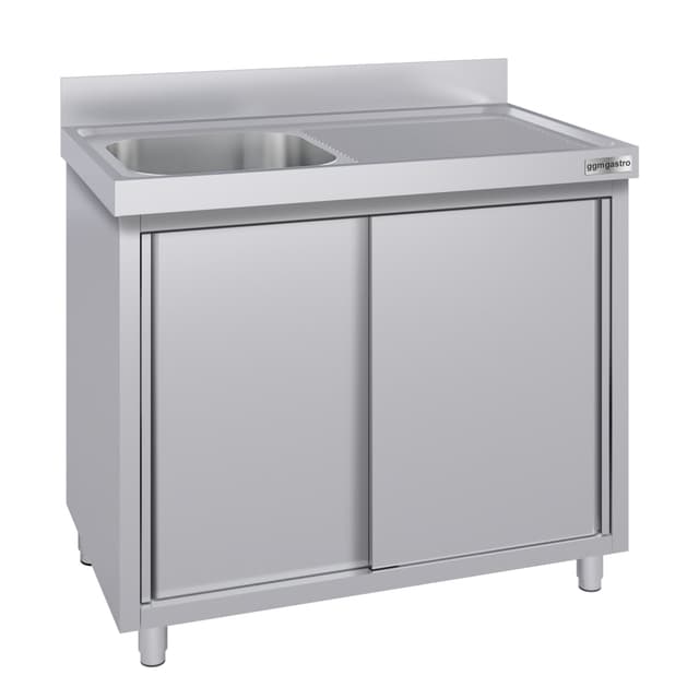 Spülschrank ECO - 1000x600mm - mit 1 Becken links