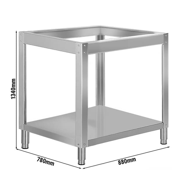 Untergestell - für Pizzaofen PDP66B, PDP66BD & PDP66BTC
