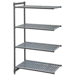 CAMBRO | Camshelving® - Basics Plus Anbauregal - 1175mm - mit geschlitzten Regalböden