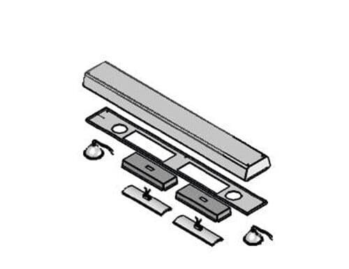 Beleuchtung & Heizstrahler für Glas-Hustenschutz - 2,1m