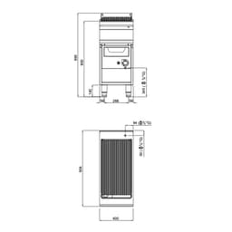 Gas Wassergrill - 12 kW