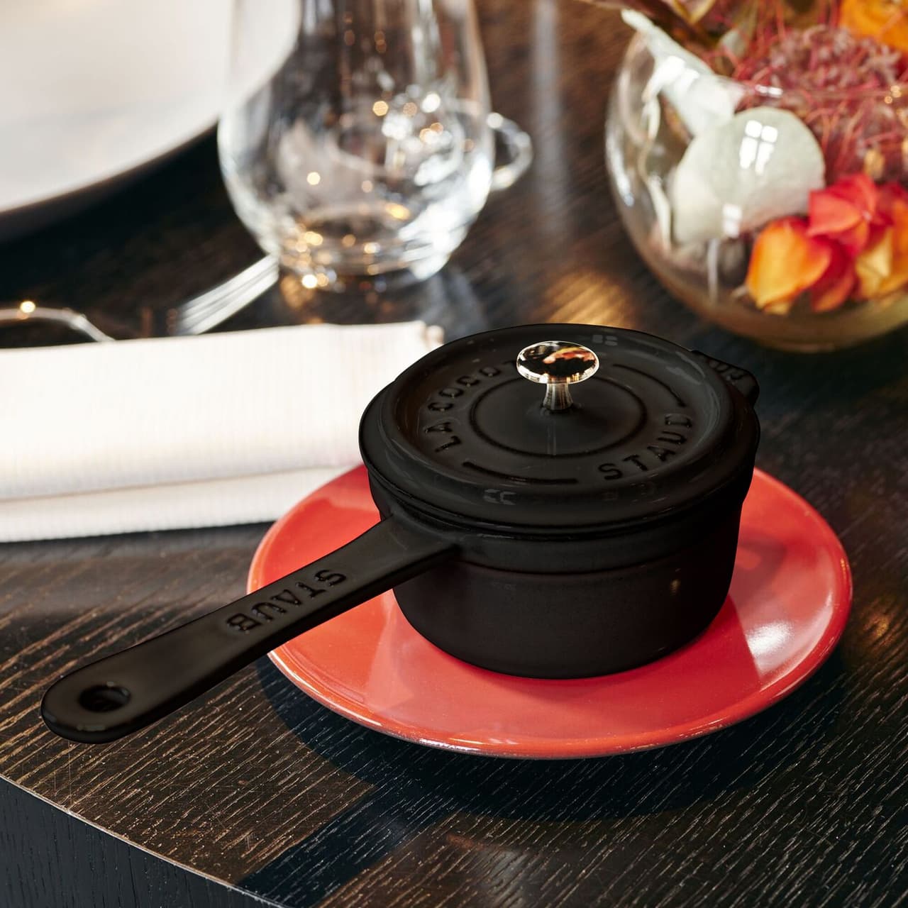 STAUB | SPECIALITIES - Mini Stieltopf - Ø 100mm - Gusseisen - Schwarz