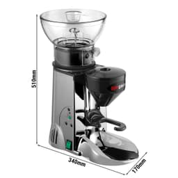 Kaffeemühle - Silber - 1kg - 270 Watt - 77dB