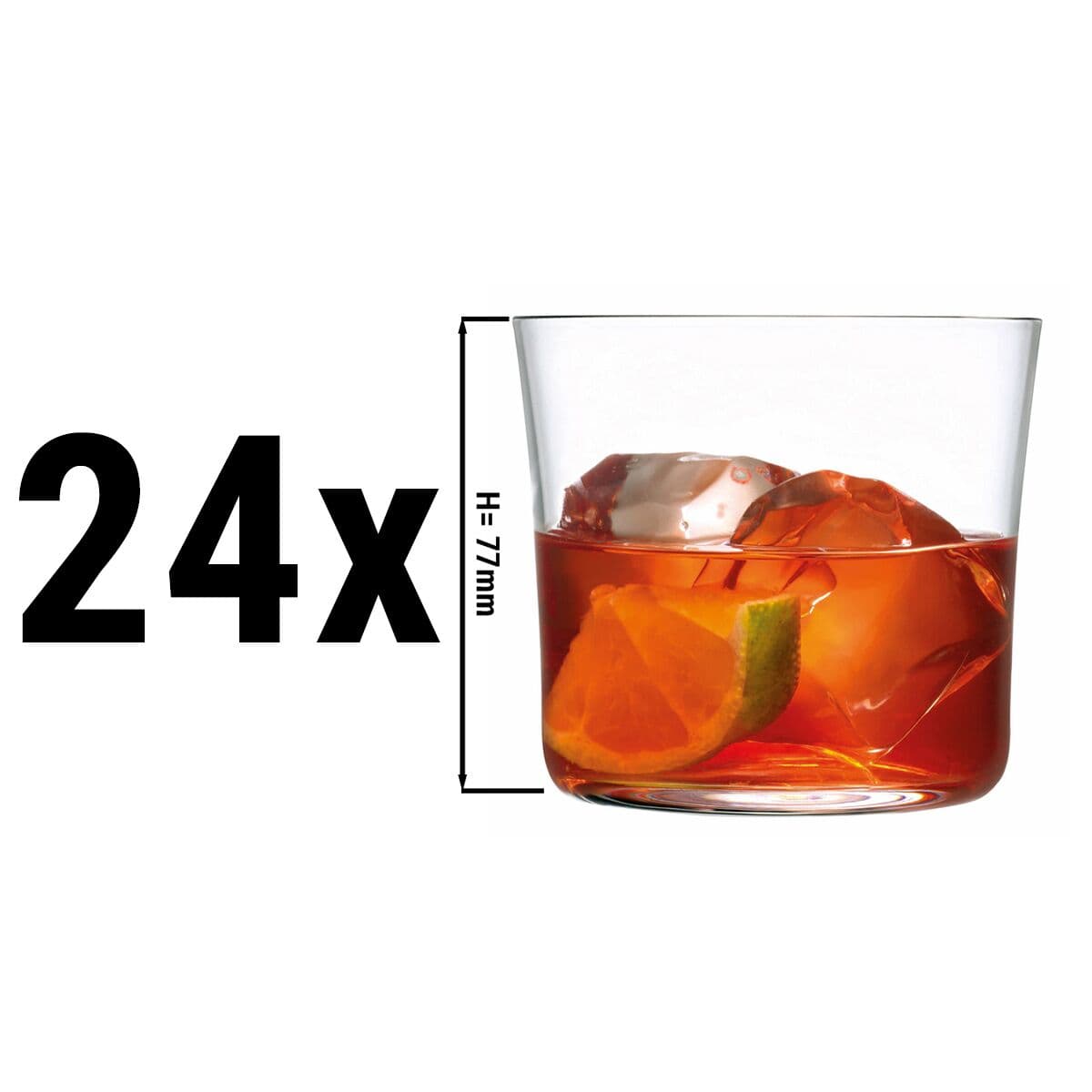 (24 Stück) Lowball-/ Whiskeyglas - ESPRIT - 295 ml