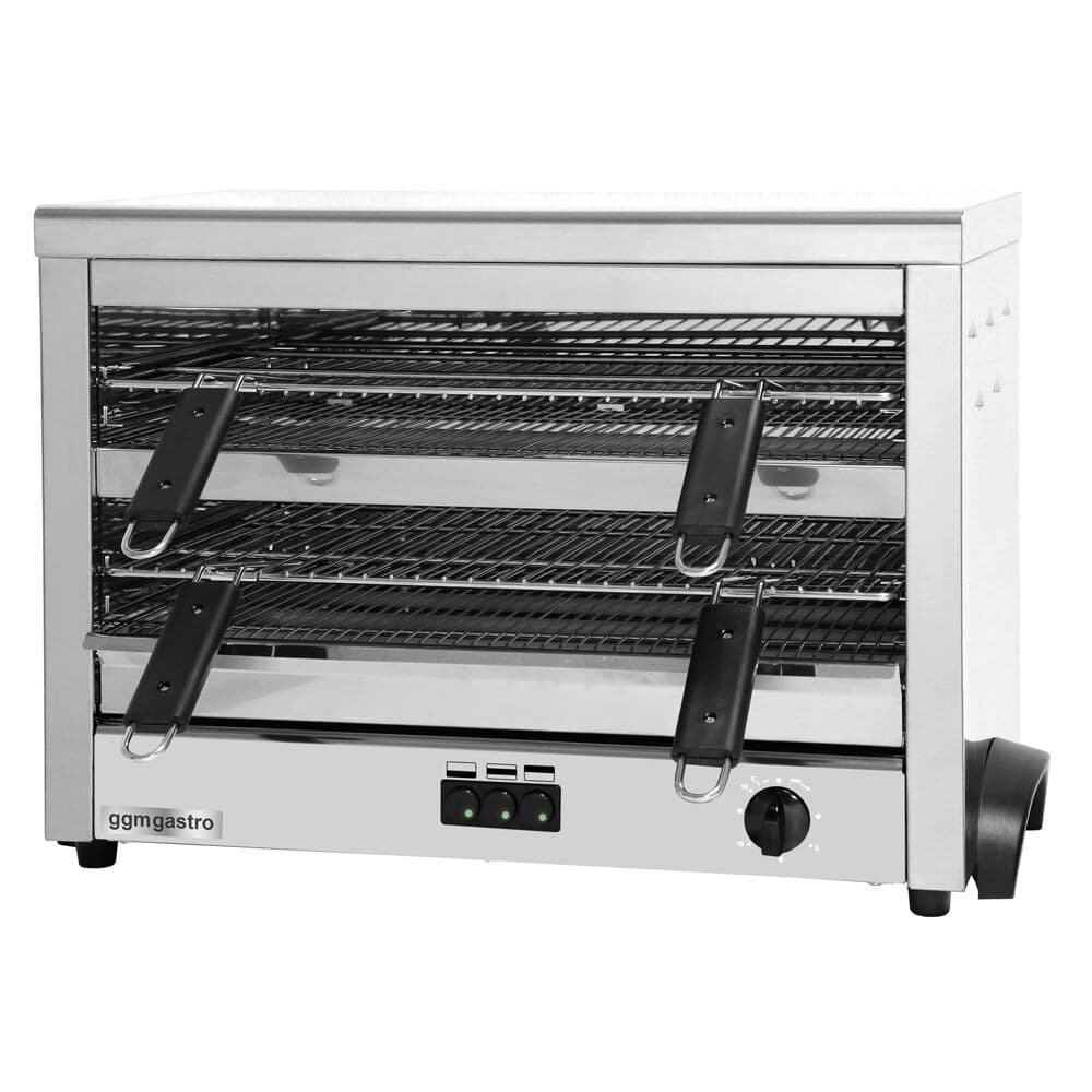 Maxi-Toaster / Salamander - 2 Ablagen