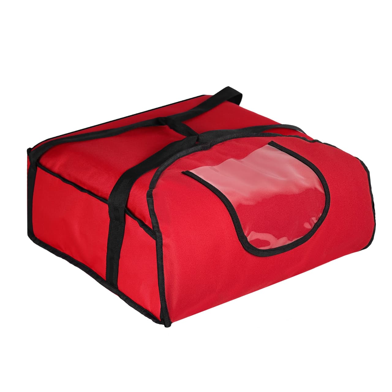 Pizzabag / Isoliertasche - für 5 Pizzakartons 43x43cm - Rot