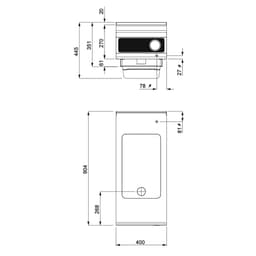 Elektro Multifunktionsbräter - 4,8 kW - 11,5 Liter - Bflex Digital