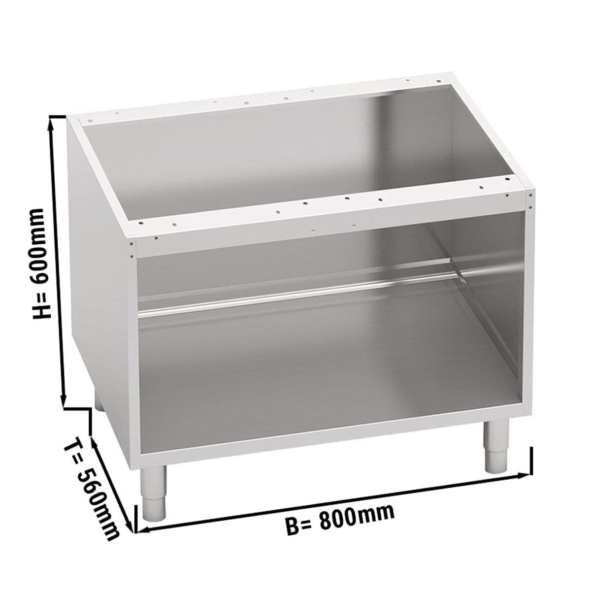 Offener Unterbau - 800mm