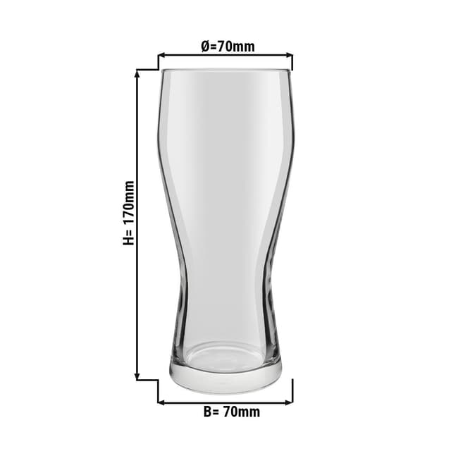 (6 Stück) Bierglas - BEER SPECIALS - 400 ml