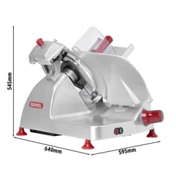 BERKEL | Aufschnittmaschine Pro Line als Schwerkraftschneider - 350 Watt - Messer: Ø 300mm - Silber