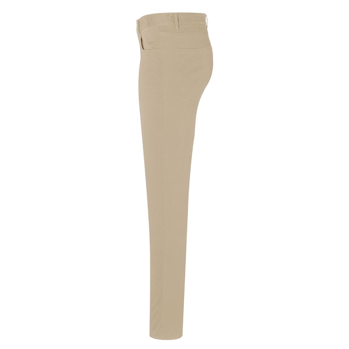 KARLOWSKY | Damen 5-Pocket-Hose - Kieselgrau - Größe: 40