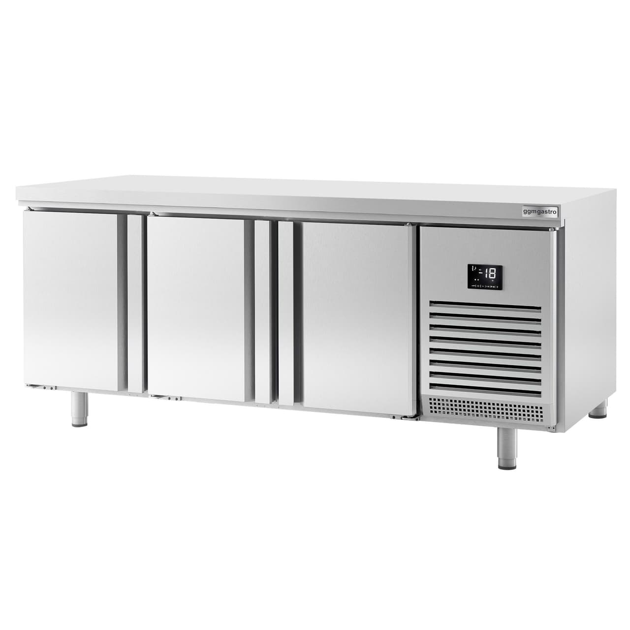 Bäckereitiefkühltisch Premium PLUS - 2185x800mm - mit 3 Türen