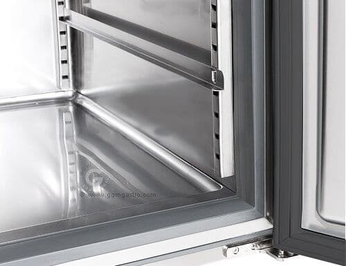 Pizzakühltisch PREMIUM - 1400x700mm - 2 Türen & 2 Schubladen