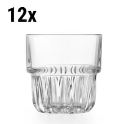 (12 Stück) Allzweck Trinkglas - EVEREST - 237 ml - Transparent