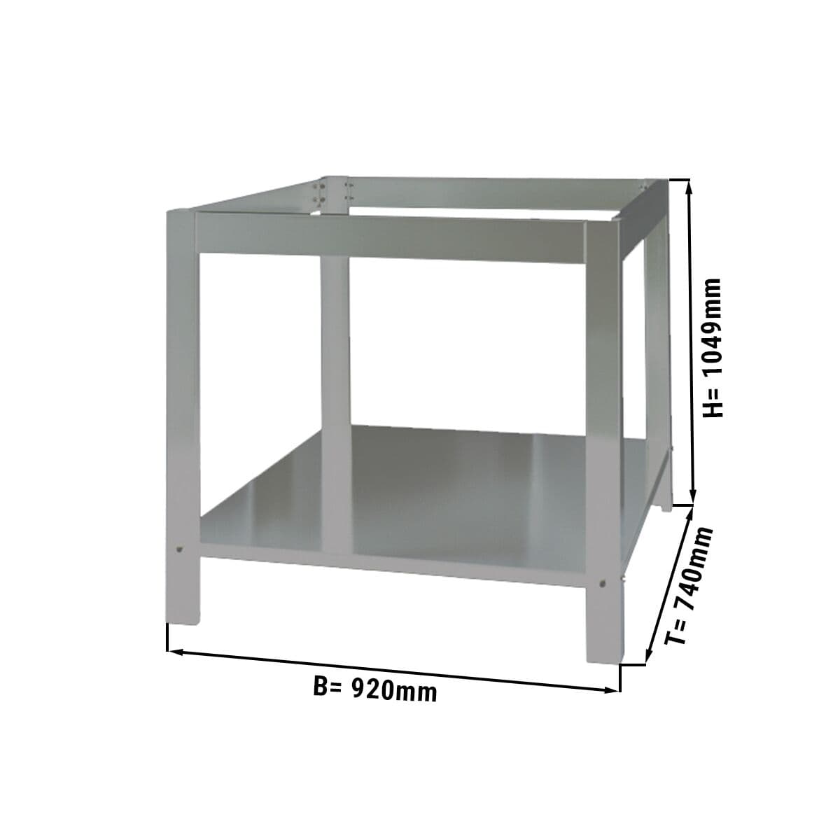 Untergestell - für Pizzaofen PP430