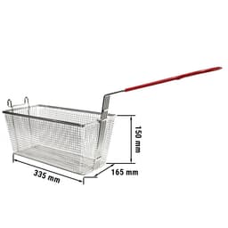 Fritteusenkorb - 16 Liter - Edelstahl - für GFK481-16