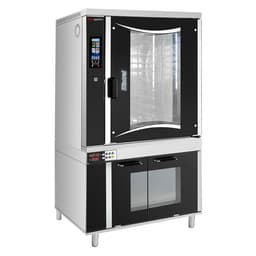 Bäckerei-Elektro-Kombidämpfer - Touch - 10x EN 60x40 - inkl. Gärschrank & Waschsystem