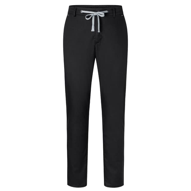 KARLOWSKY | Herren Chinohose Modern-Stretch - Schwarz - Größe: 46